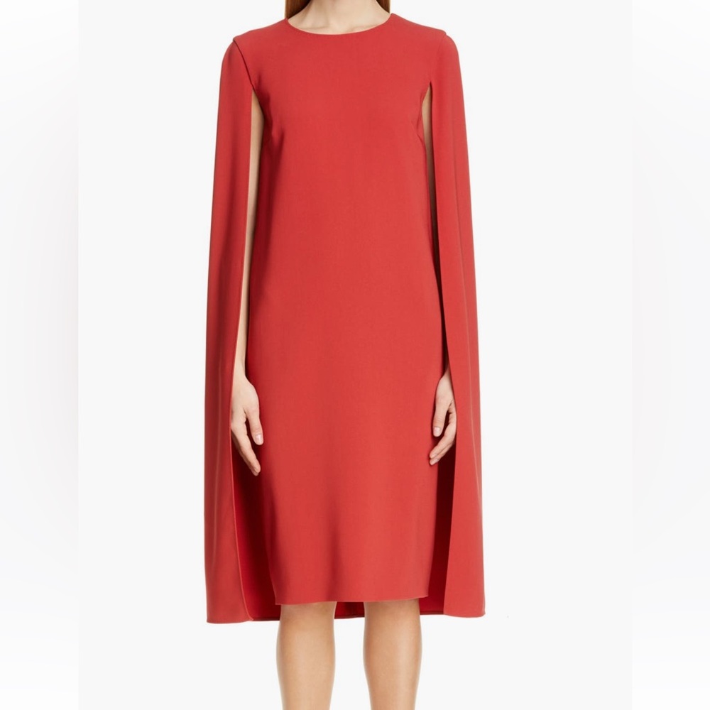Max Mara cape dress